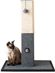 Catry Cat Tree/Scratching Post with Rope and Toy